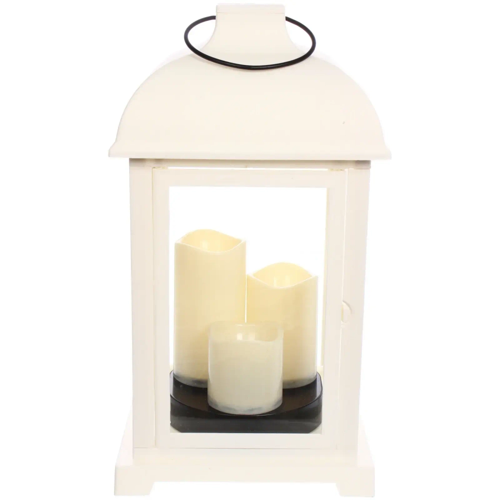 Сувенир с подсветкой «Волшебная лампа» 24,5*24,5*45 см (работает от 3*ААА), Белый