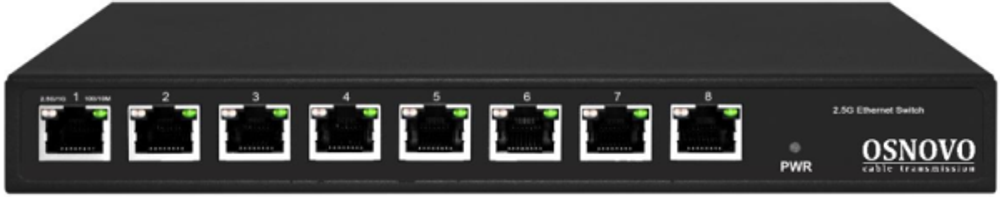 Коммутатор PoE OSNOVO SW-8D-1(120W)
