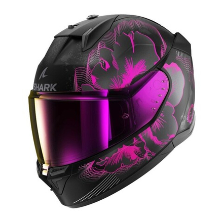 Шлем интеграл Shark D-SKWAL 3 MAYFER MAT Black/Violet/Anthracite, S