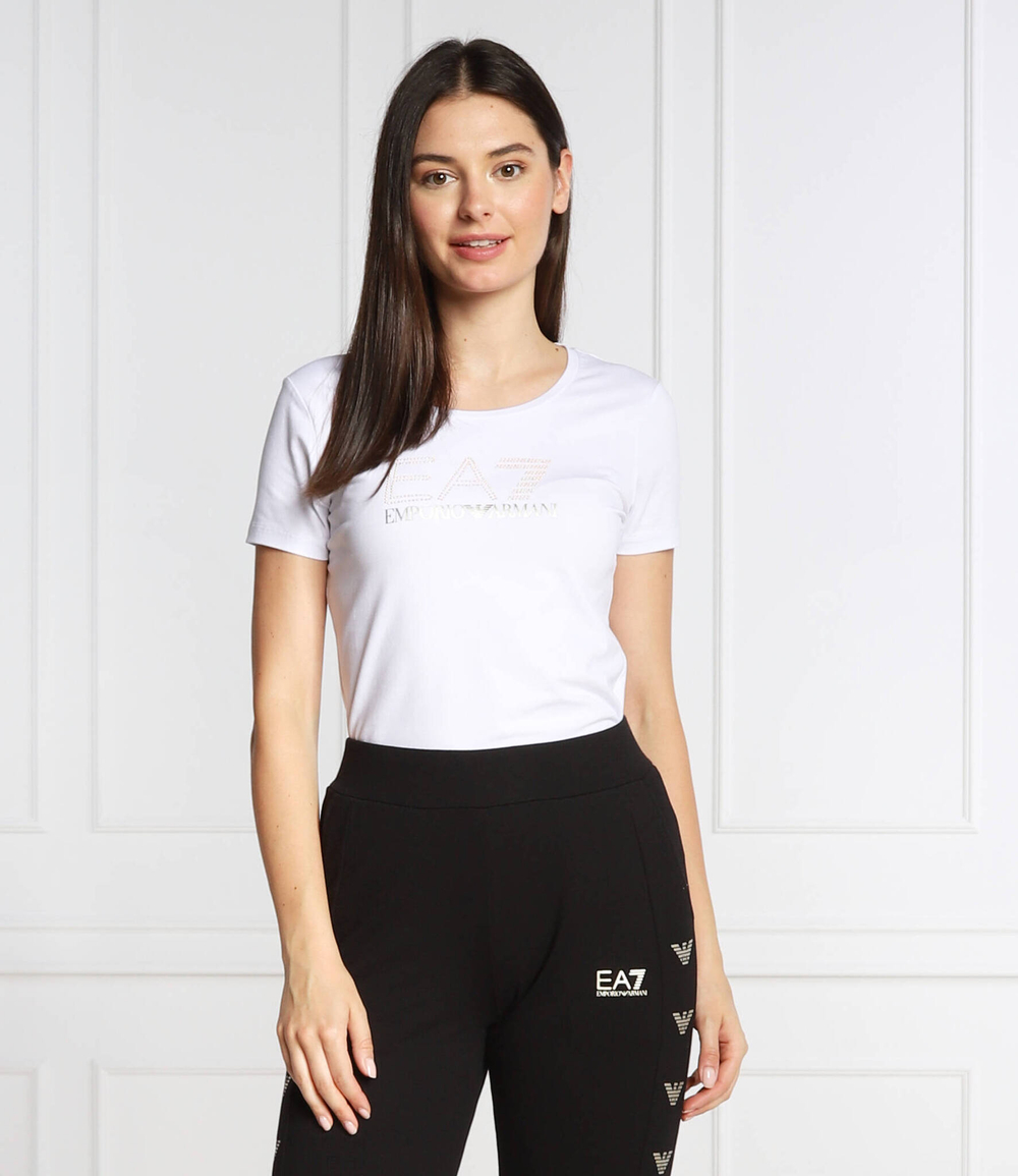 футболка EA7 - белый(8NTT24 TJ2HZ)