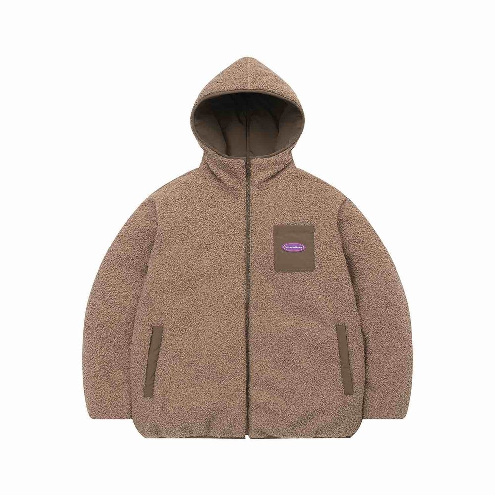 Куртка Ymkashix двухсторонняя коричневая