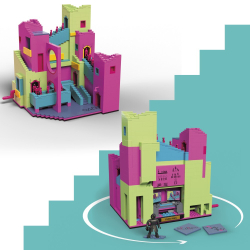 Игра MEGA Squid - Набор для сборки лестницы HYL45