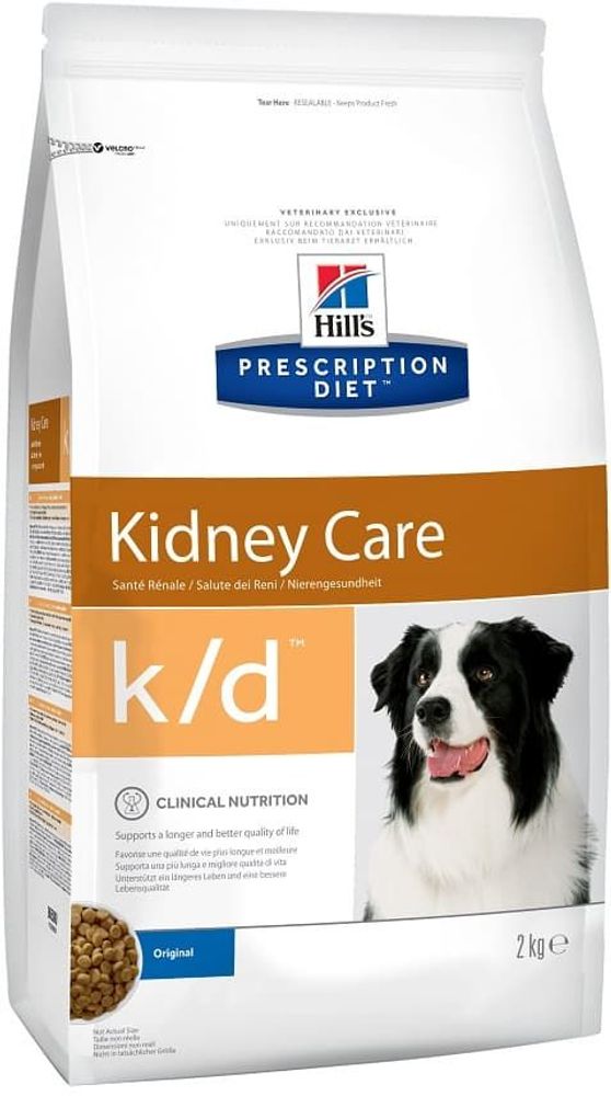 *Hill's PD k/d Kidney Care 2кг диет.корм для собак при заболеваниях почек (Уценка)