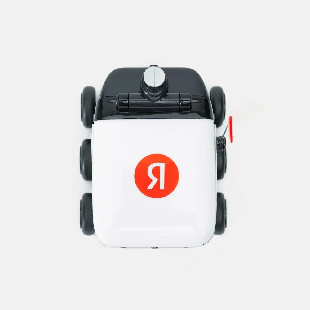 Купить Игрушка Яндекс «Робот-доставщик Яндекса» инерционная Игрушка Яндекс «Робот-доставщик Яндекса» инерционная