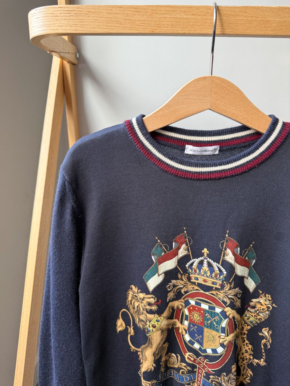 Джемпер Dolce & Gabbana из шерсти и хлопка, 116