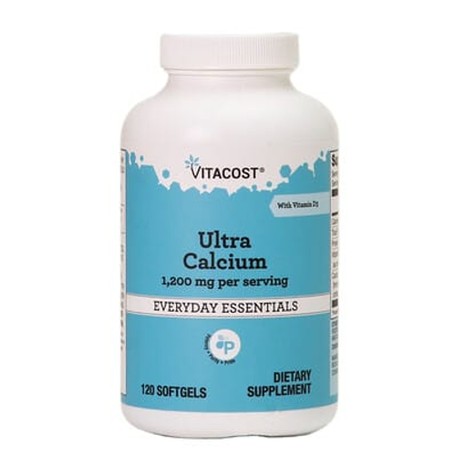 Vitacost, Ultra кальций с витамином D3, 120 капсул