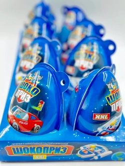 Печенье с шоколадной пастой и игрушкой Шокоприз, XXL