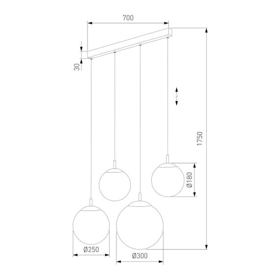 Подвесной светильник TK Lighting 4790 Esme