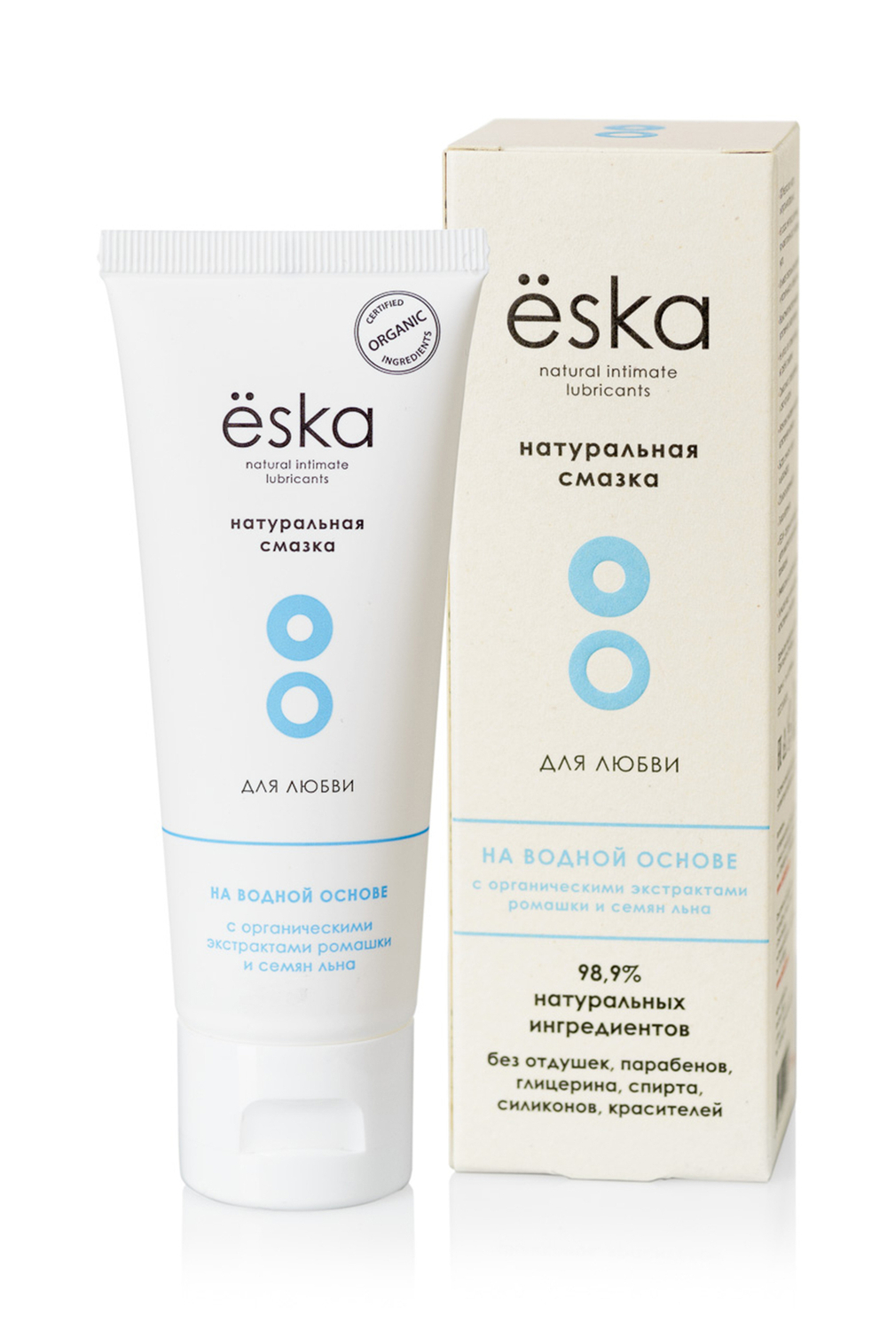 Лубрикант Ёska на водной основе 75 мл