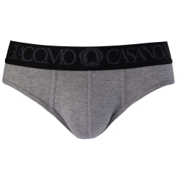 Мужские трусы брифы серые CASANOVA 0001C