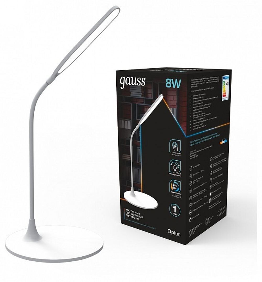 Настольная лампа офисная Gauss GT502 GT5021