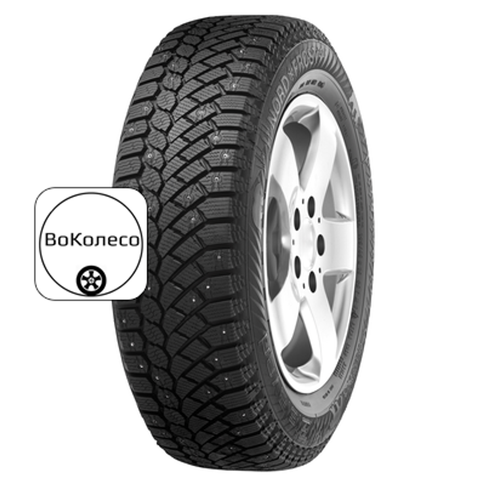 185/60R14 82T Nord Frost 200 TL ID (109 шип.) Gislaved