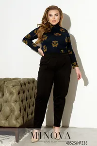 Брюки 236-Черный Minova