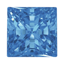 Фианит Каре принцесса от 1.5 до 7.00 мм