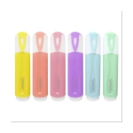 Набор текстовыделителей MAPED 6 шт., АССОРТИ, "FLUO PEP'S Pastel", линия 1-5 мм, 742558