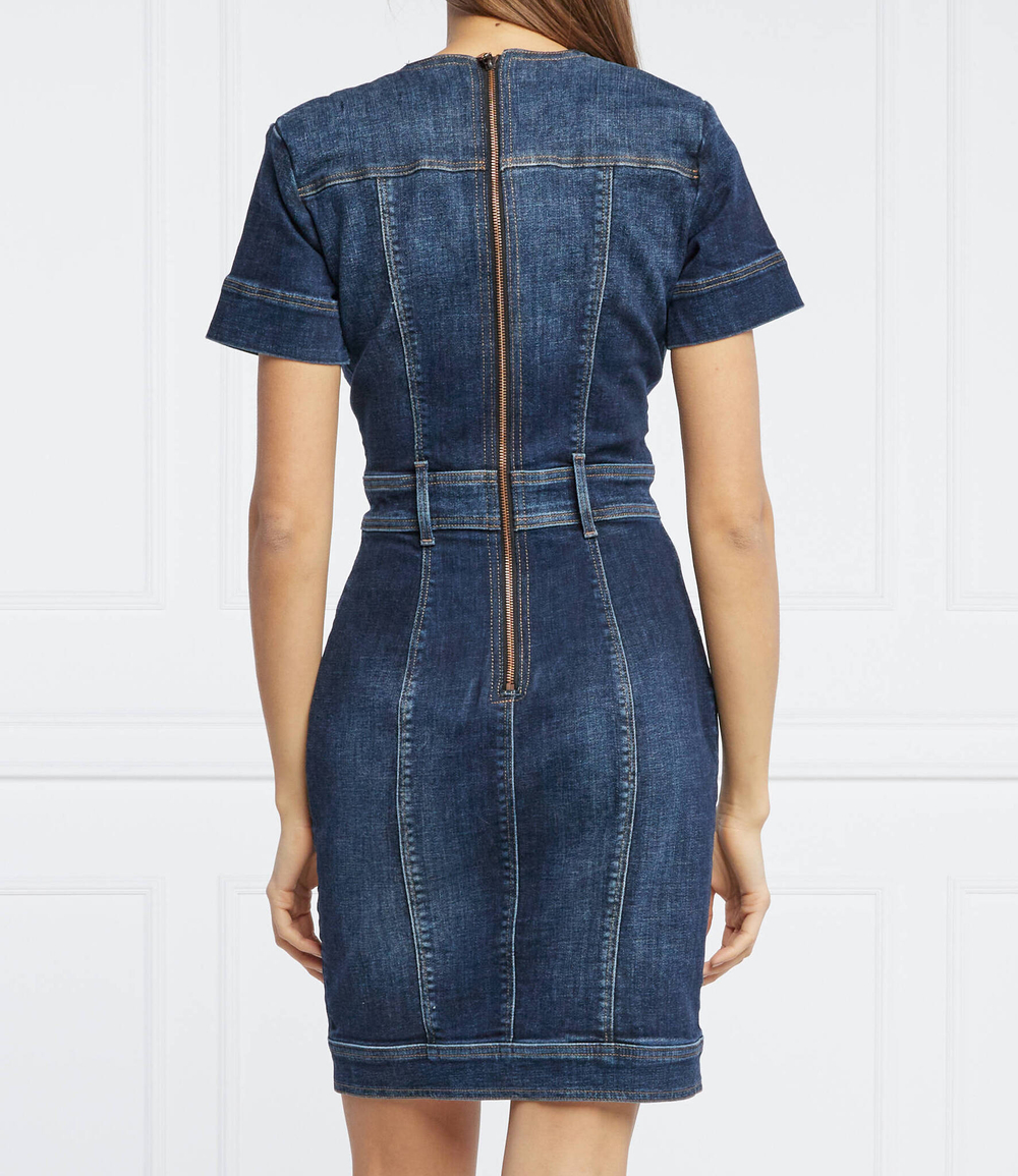 платье GUESS - темно-синий(W1BK24 D4H11)