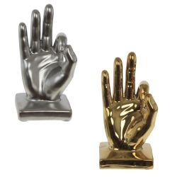 GAEM Фигурка декоративная "Рука", L8,5 W7,5 H18 см, 2в.