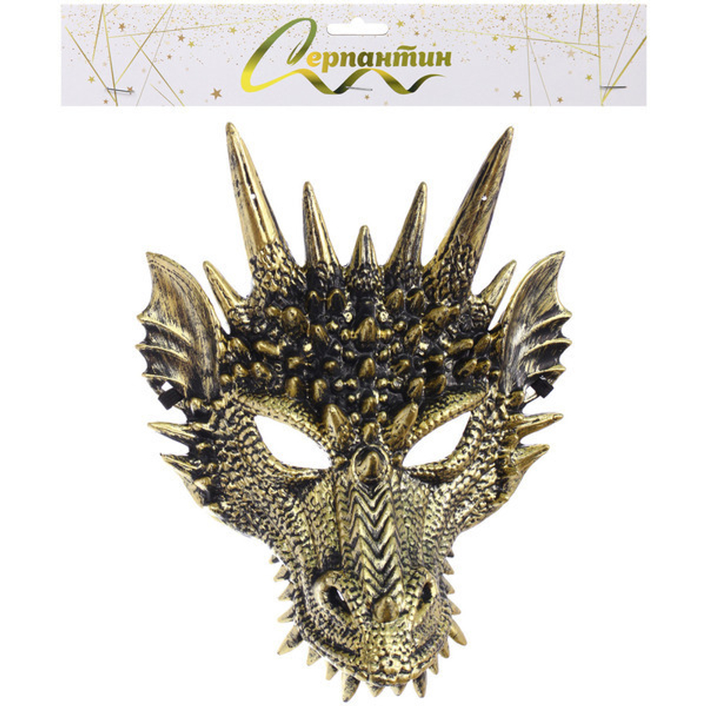 Маска карнавальная «Величественный дракон», микс