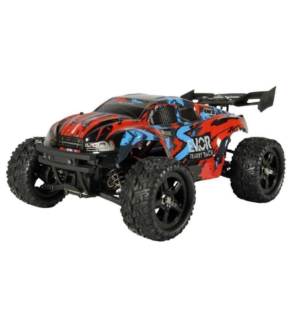 Радиоуправляемая трагги Remo Hobby S EVO-R Brushless V2.0 (красная) 4WD 2.4G 1/16 RTR
