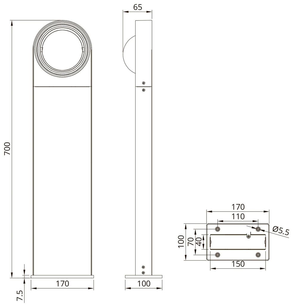 Ландшафтный светильник Arte Lamp