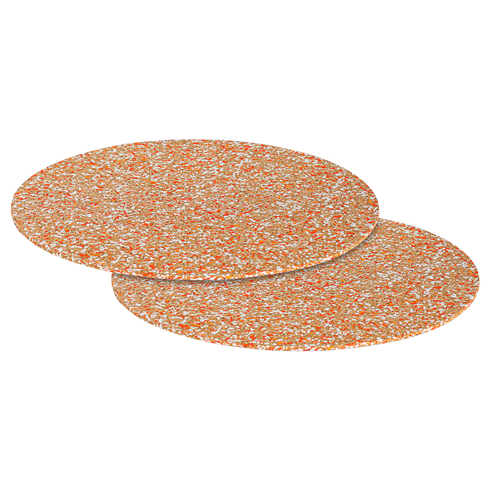 Набор из 4-х сервировочных ковриков из пробки и переработанного материала Recork, 30 см