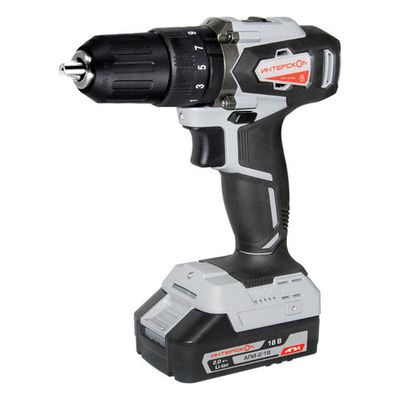 Дрель аккумуляторная Интерскол ДАУ-13/18ВК АПИ кейс 2,0Ач