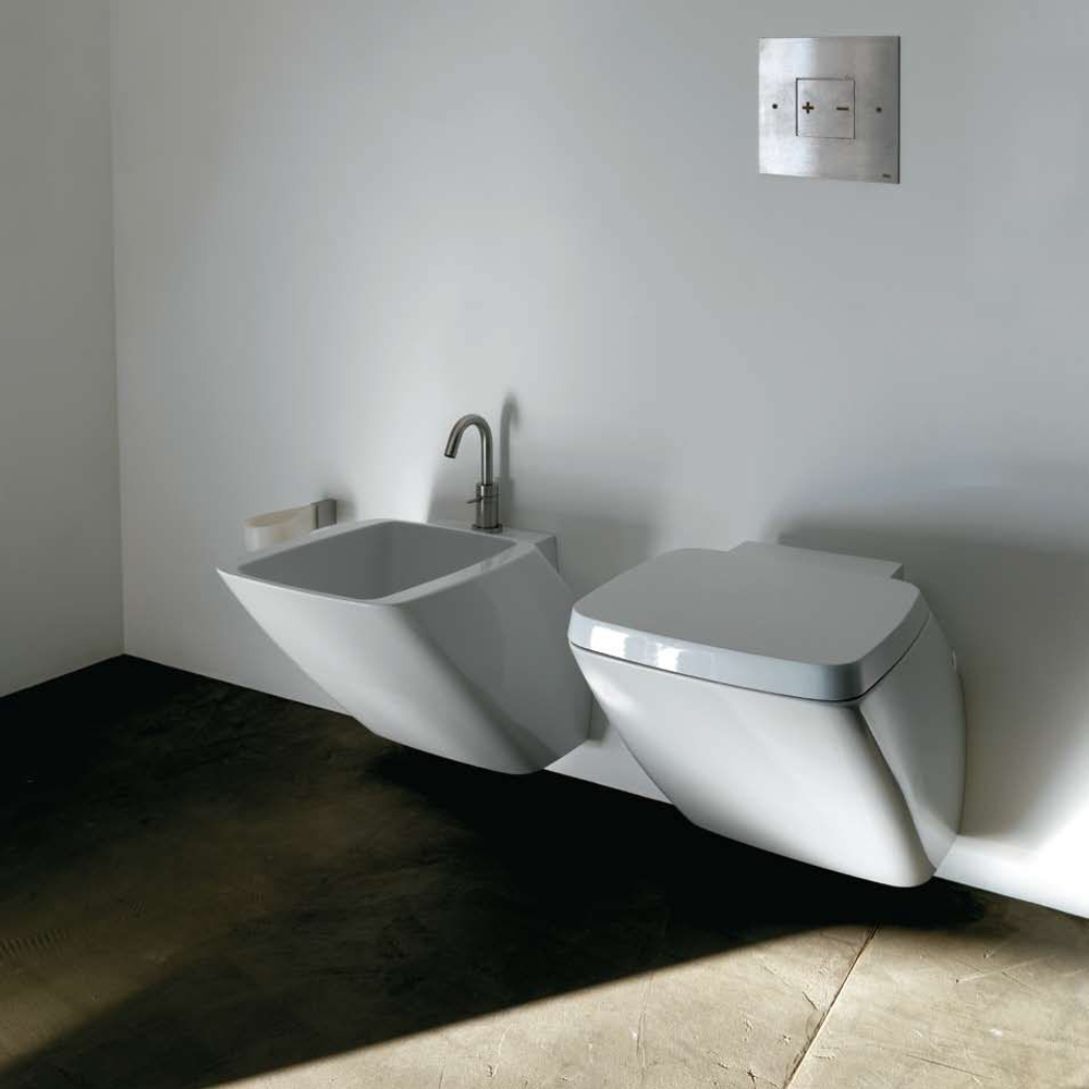 Биде AXA Atmosfere 138 подвесное белое 2402001