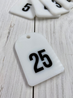 номерки на заказ