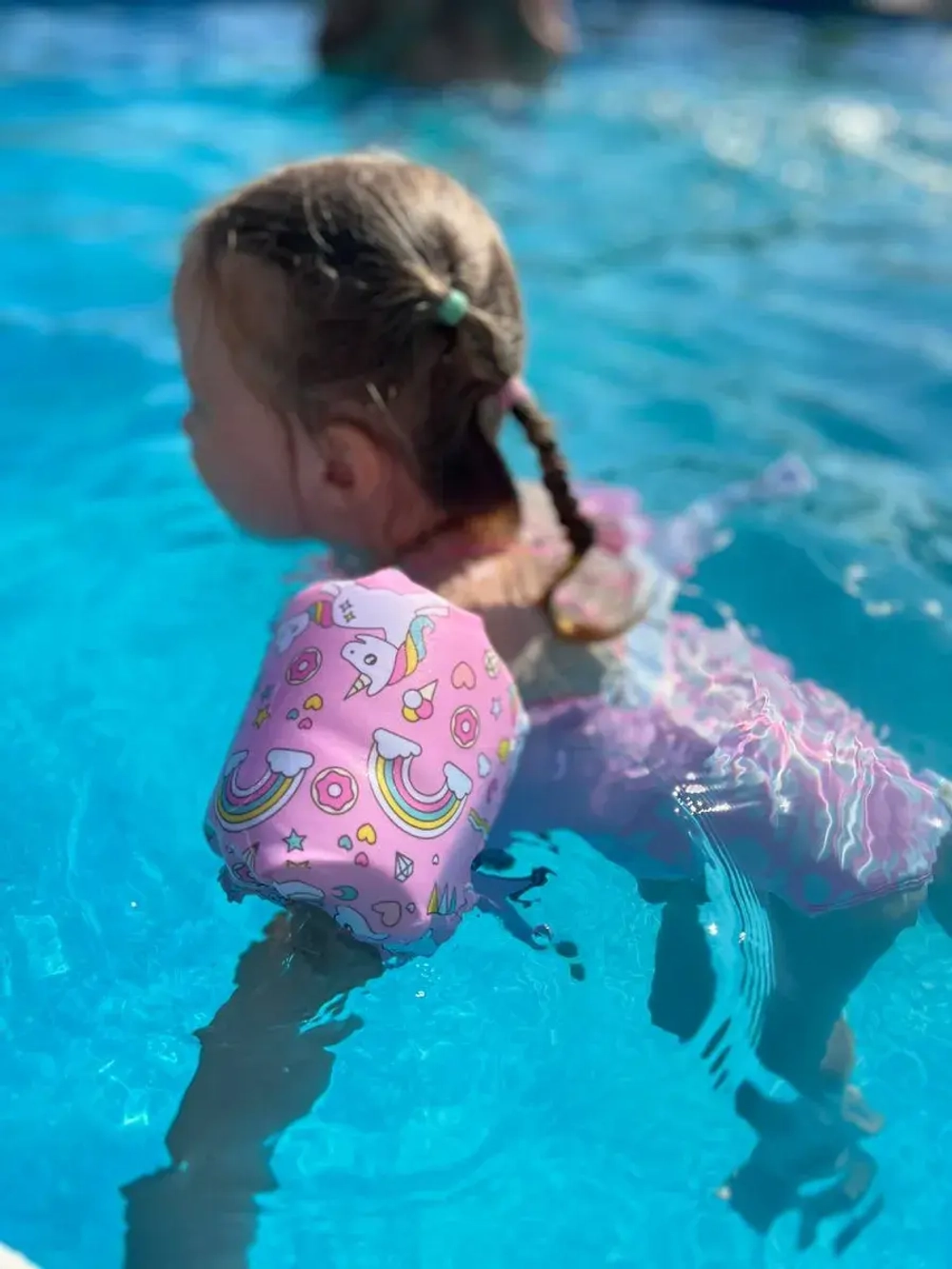 Жилет для плавания детский с нарукавниками