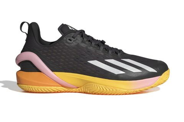 Мужские теннисные кроссовки Adidas Adizero Cybersonic M Clay - black/orange/pink