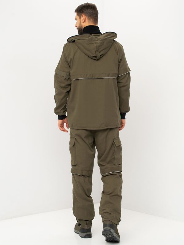 Костюм летний Антигнус-Люкс ткань Твил-Пич цвет Хаки