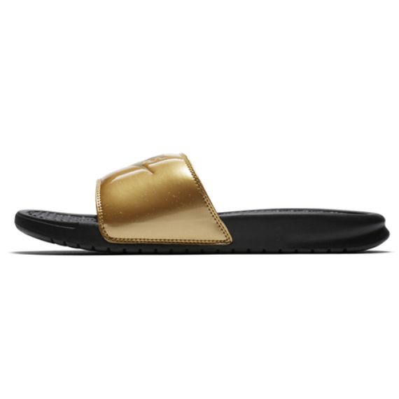 Nike JDI Benassi Slide 'Black Gold'