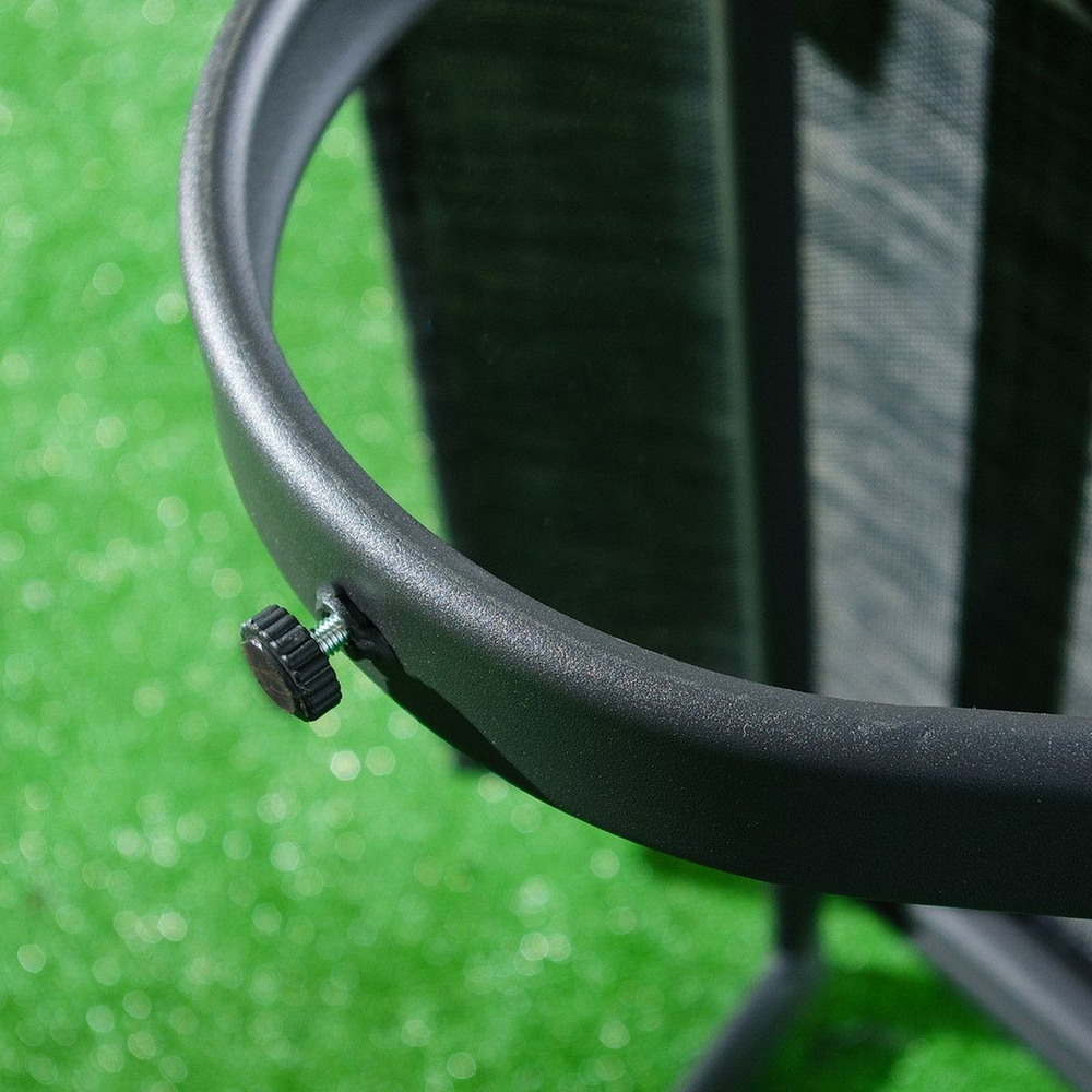 Шезлонг пляжный лежак 195х65.5х98 см, 100 кг, 5 положений спинки, Green Days, YTCT065-13