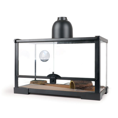 Террариум с наполнением для небольших наземных рептилий и амфибий Leopard Gecko, 514*260*304мм, Laguna Terra