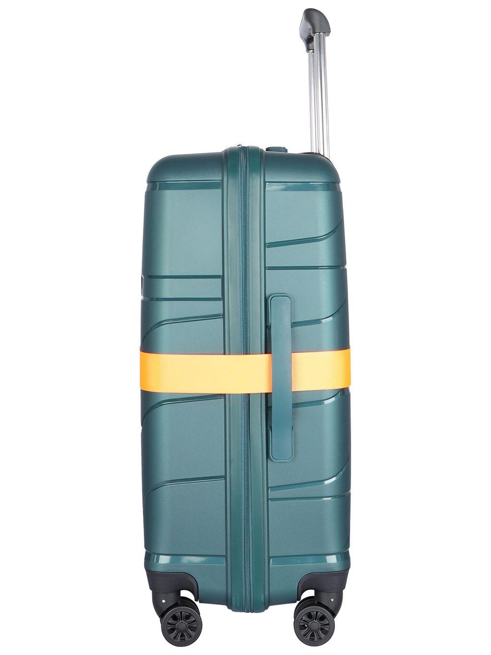 Чемодан 463 / С ремнем / Полипропилен