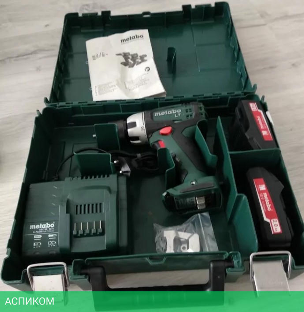 Шуруповерт Metabo BS 18 LT BL (602325500)