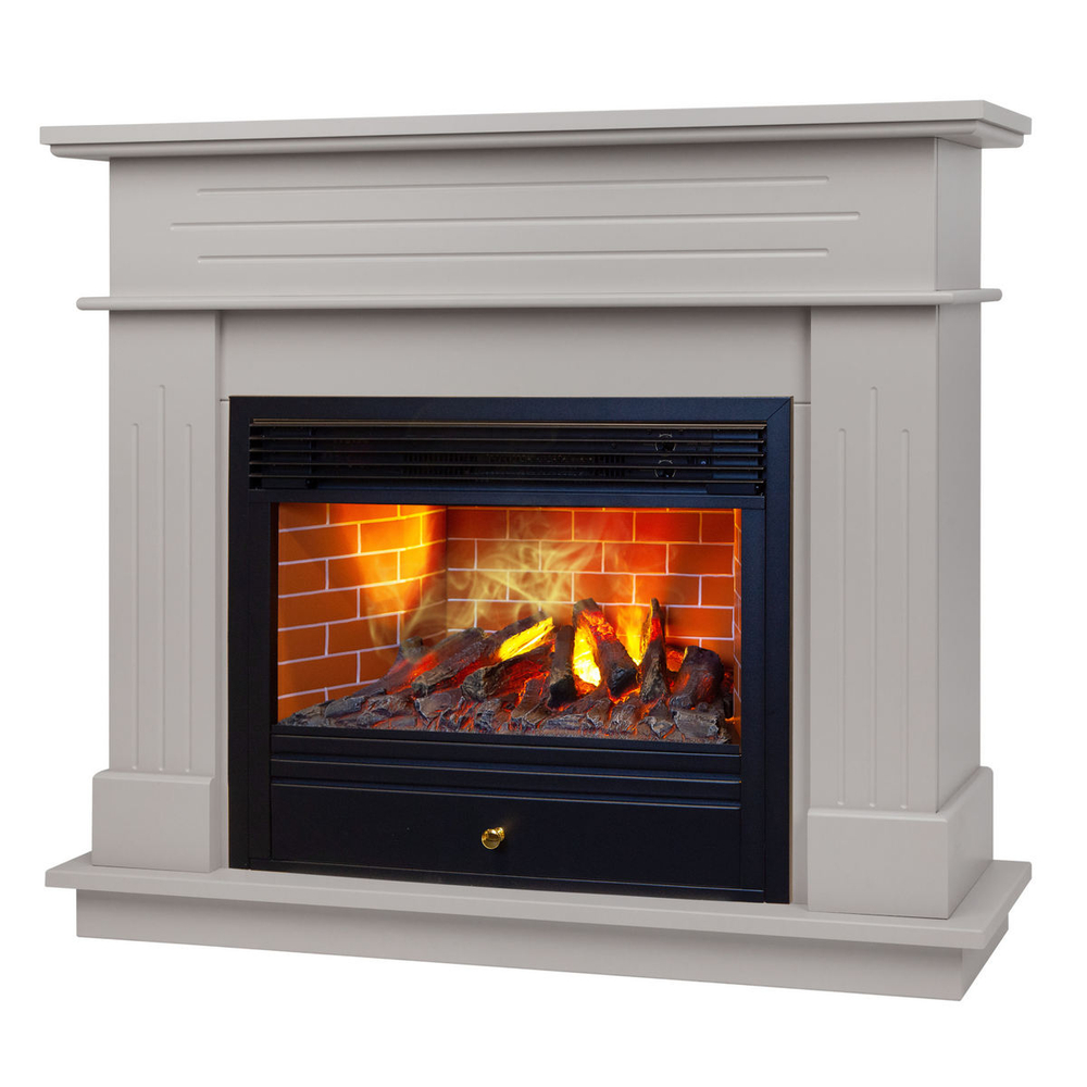 Электрокамин RealFlame Regent 26 BG с очагом 3D Novara 26