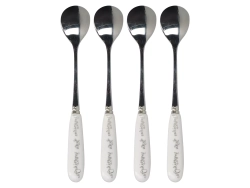 Kitchen Craft - Набор из 4 ложек &quot;Алиса в стране чудес&quot;, 15,5 см. / артикул   5227080  / GTIN 5050993322042