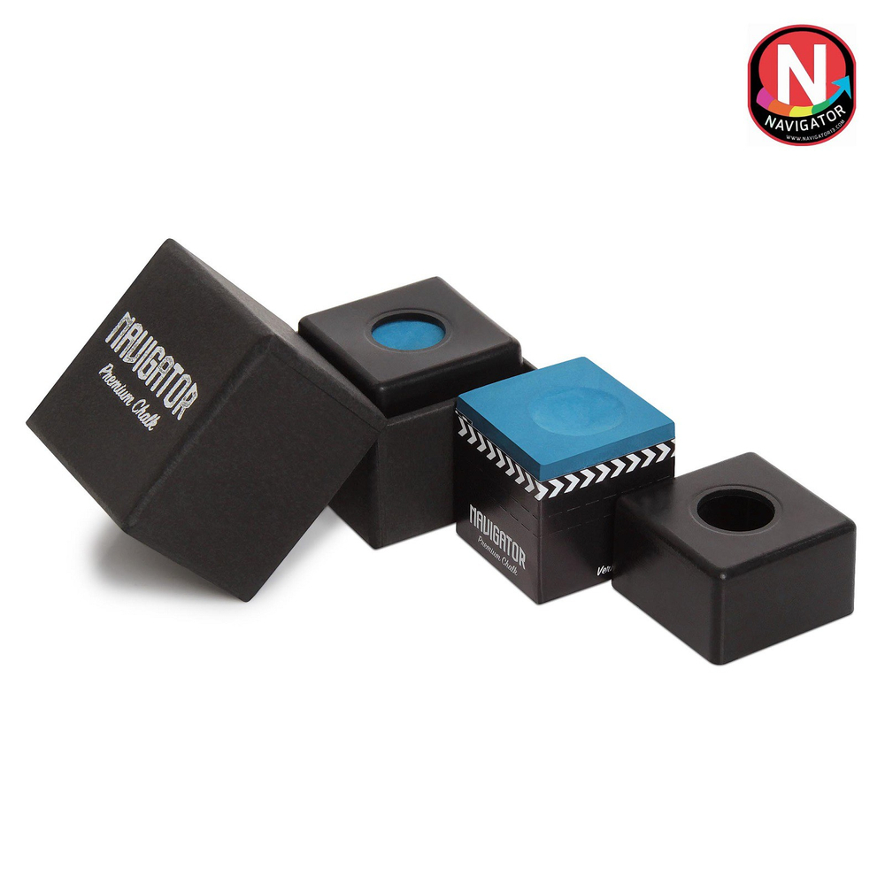Мел бильярдный "Navigator Premium Chalk Plus Alpha" Blue 1шт.