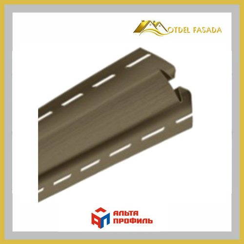 Планка внутренний угол Альта Профиль Blockhouse Т-13 Орех темный 3м