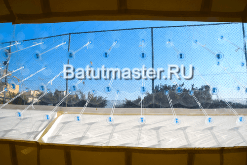 Надувная теплица, герметичная, 35*18*8 м