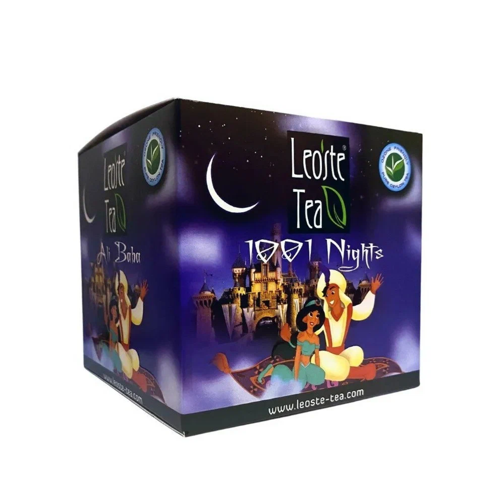 Чай черный и зеленый с фруктами Leoste 1001 Nights, 150г
