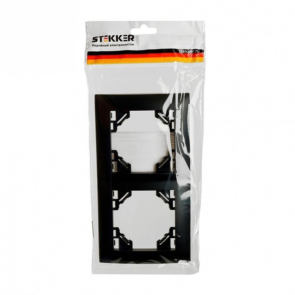 Рамка на 2 поста Stekker Эрна Элегант 49662