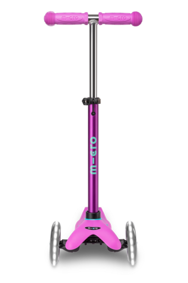 Самокат Mini Micro Deluxe Лаванда LED
