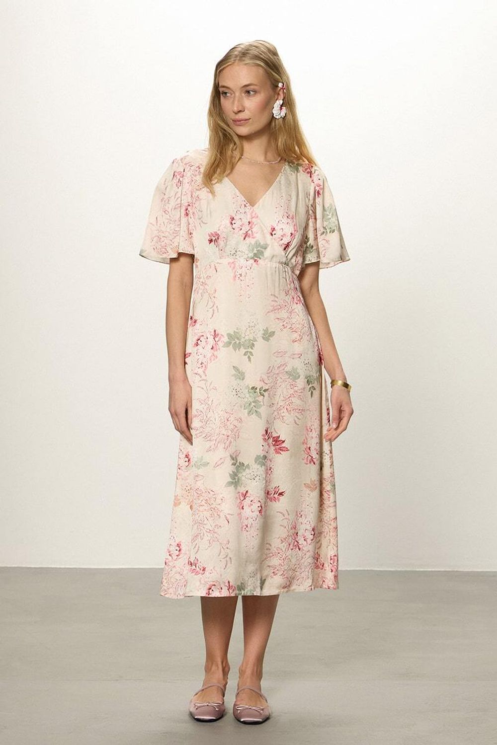 Платье Верона пион ( Размер 42)