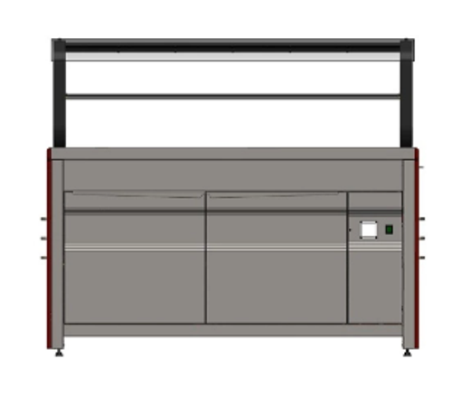 Прилавок нейтральный REFETTORIO Case RN13A