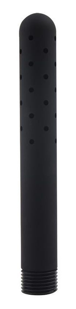 Черная насадка для анального душа ANAL DOUCHE - 15 см.