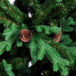 Ель искусственная Царь елка Европейская с шишками 180 см ЕВШ-180