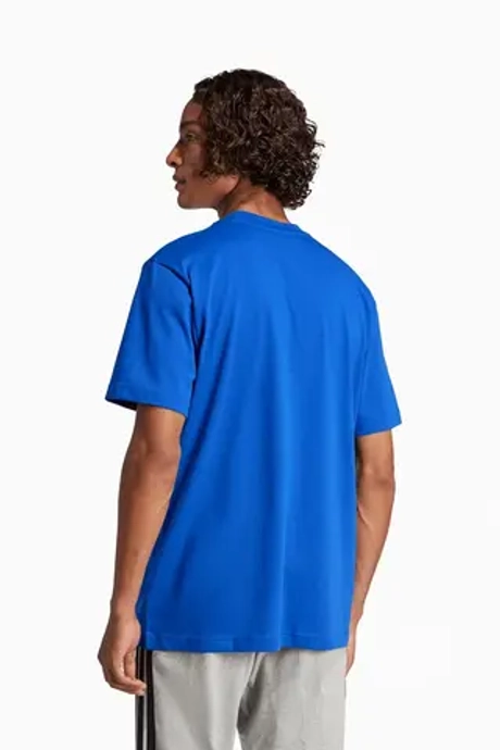 Футболка adidas Essentials Small Logo Single - синий