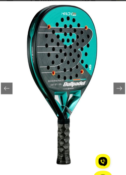 BULLPADEL, PALA HACK 04 HYBRID 25, 360 - 370g, Padel Racket